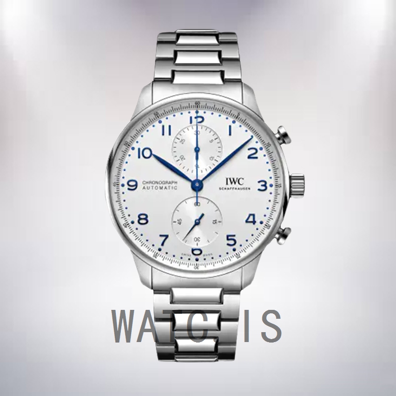 IWC Portuguese Chrono Men's IW371617 43mm Automatic Silver-tone
